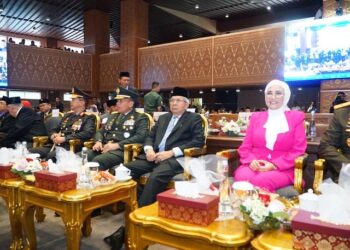 Wagub Sumsel Dengarkan Pidato Kenegaraan Presiden RI Joko Widodo