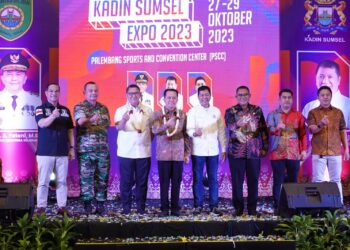 Dorong Akselerasi Pertumbuhan Perekonomian, Pj Gubernur Sumsel Buka Kadin Sumsel Expo 2023