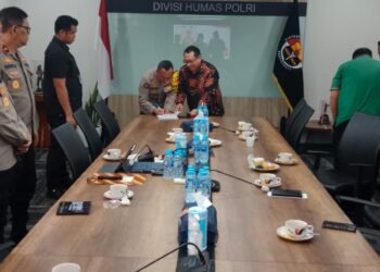 Humas Polri dan SMSI Perkuat Kolaborasi Wujudkan Pemilu Damai