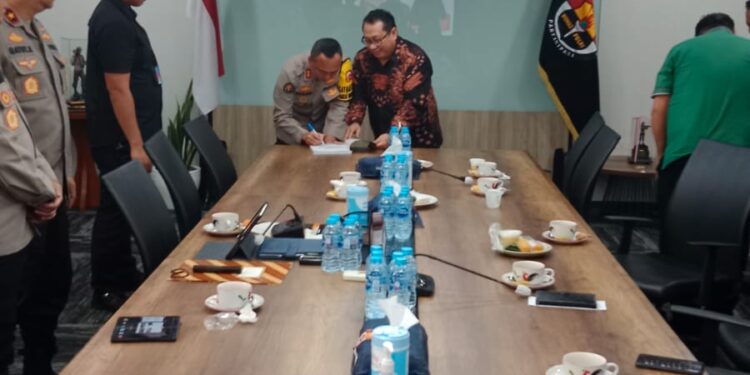 Humas Polri dan SMSI Perkuat Kolaborasi Wujudkan Pemilu Damai