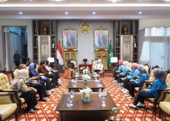 Pj Ketua TP PKK Sumsel Tyas Fatoni Harapkan Tim Senam Kreasi Sumsel Juara di Tingkat Nasional 2023