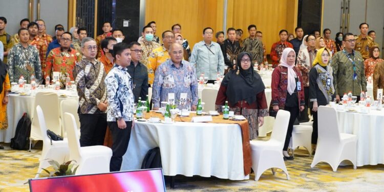 Sekda Supriono Hadiri Rakor Aksi Pencegahan Korupsi di Sumsel