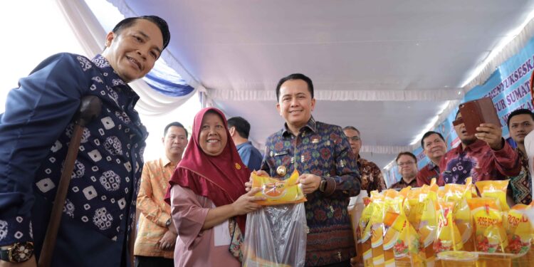 Kendalikan Inflasi Pemprov Sumsel Gelar Pasar Murah Secara Masif