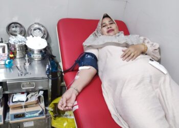 Meriahkan HUT ke-7, SMSI Sultra Gandeng PMI Gelar Donor Darah