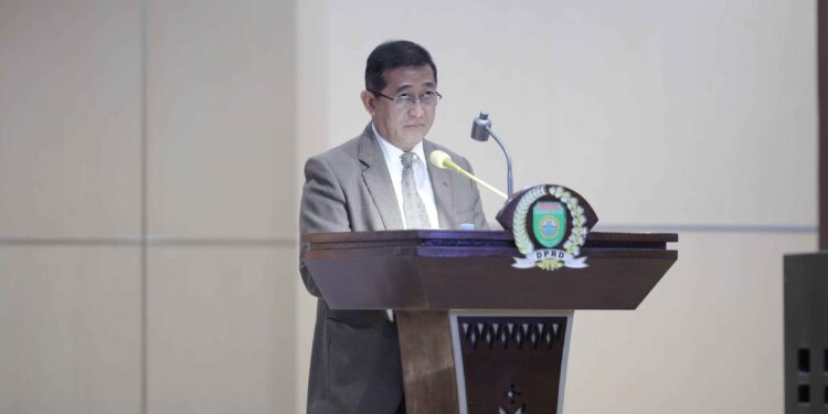 Sekda Sumsel Supriono Hadiri Rapat Paripurna LXXXIV DPRD Provinsi Sumsel