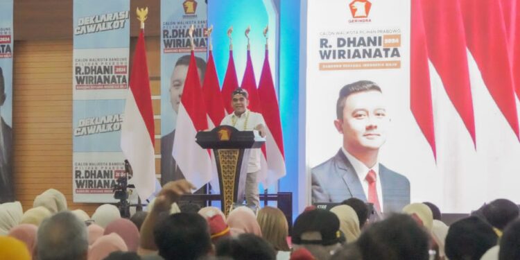 Sekjen Gerindra Deklarasikan Bekas Sekpri Prabowo sebagai Calon Walikota Bandung