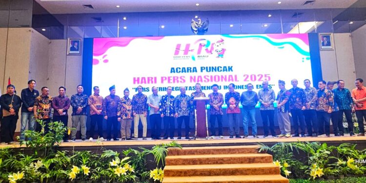 Deklarasi Riau Warnai Puncak Peringatan Hari Pers Nasional (HPN) 2025 di Pekanbaru Riau