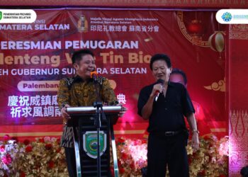 Resmikan Pemugaran Kelenteng Wie Tin Bio, HD Tekankan Pentingnya Kerukunan Beragama
