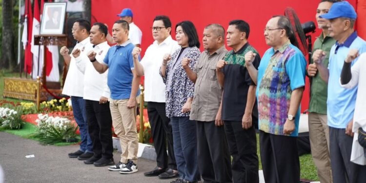 Sekda Sumsel : Siapkan Mental, Latihan, Kompetitif dan Upaya Terbaik Hasilkan Prestasi di Porprov Korpri