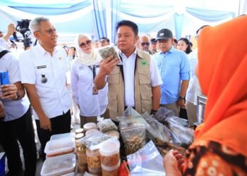 Gubernur Herman Deru Pastikan Stok Beras Sumsel Aman, Cukup untuk 10 Bulan ke Depan