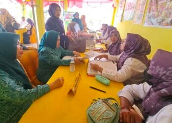 Desa Sukadamai Baru Wakili Muba dalam Penilaian Lomba Posyandu dan PHBS Tingkat Sumsel