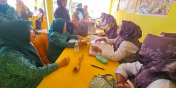 Desa Sukadamai Baru Wakili Muba dalam Penilaian Lomba Posyandu dan PHBS Tingkat Sumsel