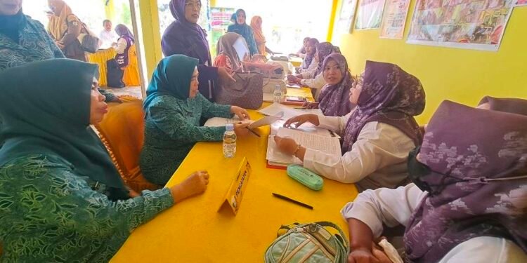 Desa Sukadamai Baru Wakili Muba dalam Penilaian Lomba Posyandu dan PHBS Tingkat Sumsel